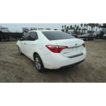 Used 2014 Toyota Corolla Parts Car - White with black/tan interior, 4-cylinder engine, automatic transmission