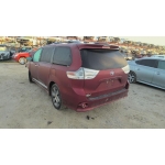 Used 2014 Toyota Sienna Parts Car - Burgandy with black/gray interior, 6cyl engine, automatic transmission