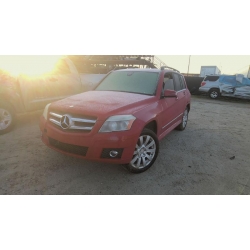 Used 2010 Mercedes Benz GLK350 Parts Car - Red with tan interior, 6cyl engine, automatic transmission