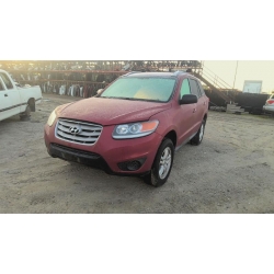 Used 2012 Hyundai Santa Fe Parts Car - Red with tan interior, 4-cylinder, automatic transmission