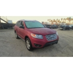 Used 2012 Hyundai Santa Fe Parts Car - Red with tan interior, 4-cylinder, automatic transmission