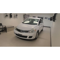 Used 2010 Nissan Versa Parts Car - White with black interior, 4-cyl engine, automatic transmission