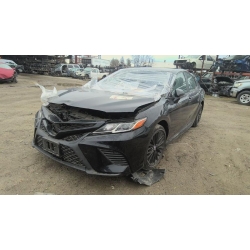 Used 2019 Toyota Camry Parts Car - Black with black interior, 4-cylinder engine, automatic transmission