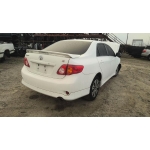 Used 2009 Toyota Corolla Parts Car - White with grey interior, 4cylinder engine, Automatic transmission