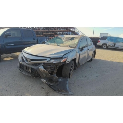 Used 2019 Toyota Camry Parts Car - Silver with black interior, 4-cylinder engine, automatic transmission