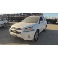 Used 2009 Toyota RAV4 Parts Car - white with brown interior, 6-cylinder engine, automatic transmission