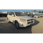 Used 2009 Toyota RAV4 Parts Car - white with brown interior, 6-cylinder engine, automatic transmission
