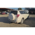 Used 2009 Toyota RAV4 Parts Car - white with brown interior, 6-cylinder engine, automatic transmission