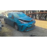 Used 2019 Toyota Prius Parts Car - Blue with tan interior, 4-cylinder engine, Automatic transmission
