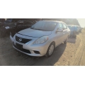 Used 2014 Nissan Versa Parts Car - Silver with black interior, 4-cyl engine, Automatic transmission