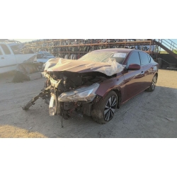 Used 2021 Nissan Altima Parts Car - Red with black interior, 4-cyl engine, automatic transmission