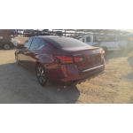 Used 2021 Nissan Altima Parts Car - Red with black interior, 4-cyl engine, automatic transmission