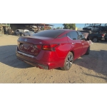Used 2021 Nissan Altima Parts Car - Red with black interior, 4-cyl engine, automatic transmission