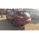 Used 2013 Mazda 3 Parts Car - Red with black interior, 4-cylinder engine, automatic transmission