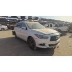 Used 2018 Infiniti QX60 Parts Car - white with black interior, 6 cyl engine, Automatic transmission