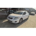 Used 2010 Toyota Corolla Parts Car - White with tan interior, 4-cylinder engine, automatic transmission