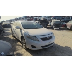 Used 2010 Toyota Corolla Parts Car - White with tan interior, 4-cylinder engine, automatic transmission