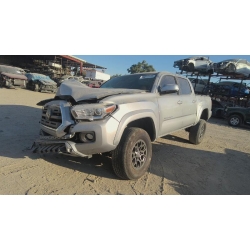 Used 2018 Toyota Tacoma Parts Car - Silver with gray interior, 6-cyl engine, automatic transmission