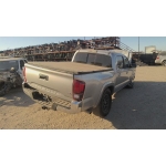 Used 2018 Toyota Tacoma Parts Car - Silver with gray interior, 6-cyl engine, automatic transmission