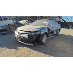 Used 2023 Toyota Camry Parts Car - Silver with gray interior, 4-cylinder engine, automatic transmission