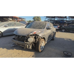 Used 2013 Nissan Juke Parts Car - Gray with black interior, 4-cyl engine, automatic transmission