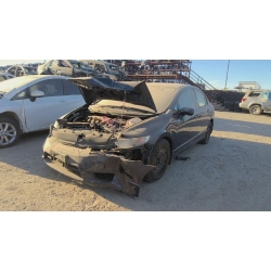 Used 2009 Honda Civic Parts Car - Blue with gray interior, 4-cylinder engine, automatic transmission