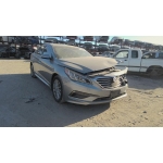 Used 2015 Hyundai Sonata Parts Car - Silver with brown interior, 4-cylinder, automatic transmission