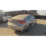 Used 2015 Hyundai Sonata Parts Car - Silver with brown interior, 4-cylinder, automatic transmission