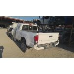 Used 2020 Toyota Tacoma Parts Car - White with gray interior, 4-cyl engine, automatic transmission