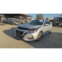 Used 2022 Nissan Sentra Parts Car - Silver with black interior, 4cyl engine, automatic transmission