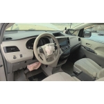 Used 2012 Toyota Sienna Parts Car - Silver with gray interior, 6cyl engine, automatic transmission