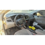Used 2017 Hyundai Sonata Parts Car - Silver with gray interior, 4-cylinder, automatic transmission