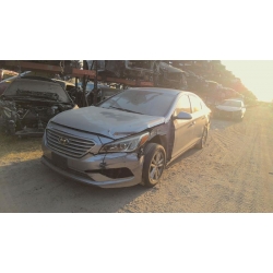 Used 2017 Hyundai Sonata Parts Car - Silver with gray interior, 4-cylinder, automatic transmission
