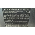 Used 2012 Mercedes Benz GL350 Parts Car - Silver with black interior, 6cyl engine, automatic transmission