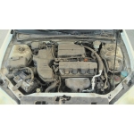 Used 2003 Honda Civic EX Parts Car - White with tan interior, 4-cylinder engine, Automatic transmission