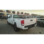 Used 2017 Toyota Tacoma Parts Car - White with gray interior, 4-cyl engine, automatic transmission