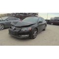 Used 2015 Volkswagen Passat Parts Car - Black with black interior, 4-cyl engine, automatic transmission