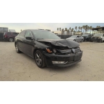 Used 2015 Volkswagen Passat Parts Car - Black with black interior, 4-cyl engine, automatic transmission