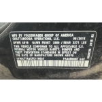 Used 2015 Volkswagen Passat Parts Car - Black with black interior, 4-cyl engine, automatic transmission
