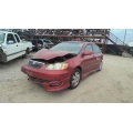 Used 2006 Toyota Corolla Parts Car - Red with black interior, 4-cylinder engine, Automatic transmission
