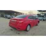 Used 2017 Nissan Sentra Parts Car - Red with black interior, 4 cyl engine, automatic transmission