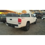 Used 2017 Toyota Tacoma Parts Car - White with gray interior, 4-cyl engine, automatic transmission