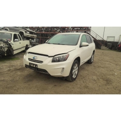 Used 2013 Toyota RAV4 Parts Car - white with gray interior, electric engine, automatic transmission Used 2013 Toyota RAV4 Parts Car - white with gray interior, electric engine, automatic transmission
