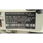 Used 2021 Lexus ES350 Parts Car - White with tan interior, 6-cylinder engine, Automatic transmission