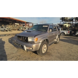 Used 2002 Toyota 4Runner Parts Car - Silver with gray interior, 6-cyl engine, Automatic transmission