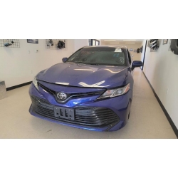 Used 2018 Toyota Camry Parts Car - Blue with black interior, 4-cylinder engine, automatic transmission Used 2018 Toyota Camry Parts Car - Blue with black interior, 4-cylinder engine, automatic transmission