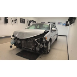Used 2012 Toyota Camry Parts Car - Silver with gray interior, 4-cylinder engine, automatic transmission