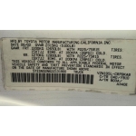 Used 2002 Toyota Tacoma Parts Car - White with gray interior, 6-cylinder engine, Automatic transmission