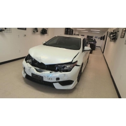 Used 2017 Toyota Corolla Parts Car - White with black interior, 4-cylinder engine, automatic transmission