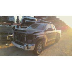 Used 2015 Toyota Tundra Parts Car - Gray with black interior, 8-cylinder engine, automatic transmission